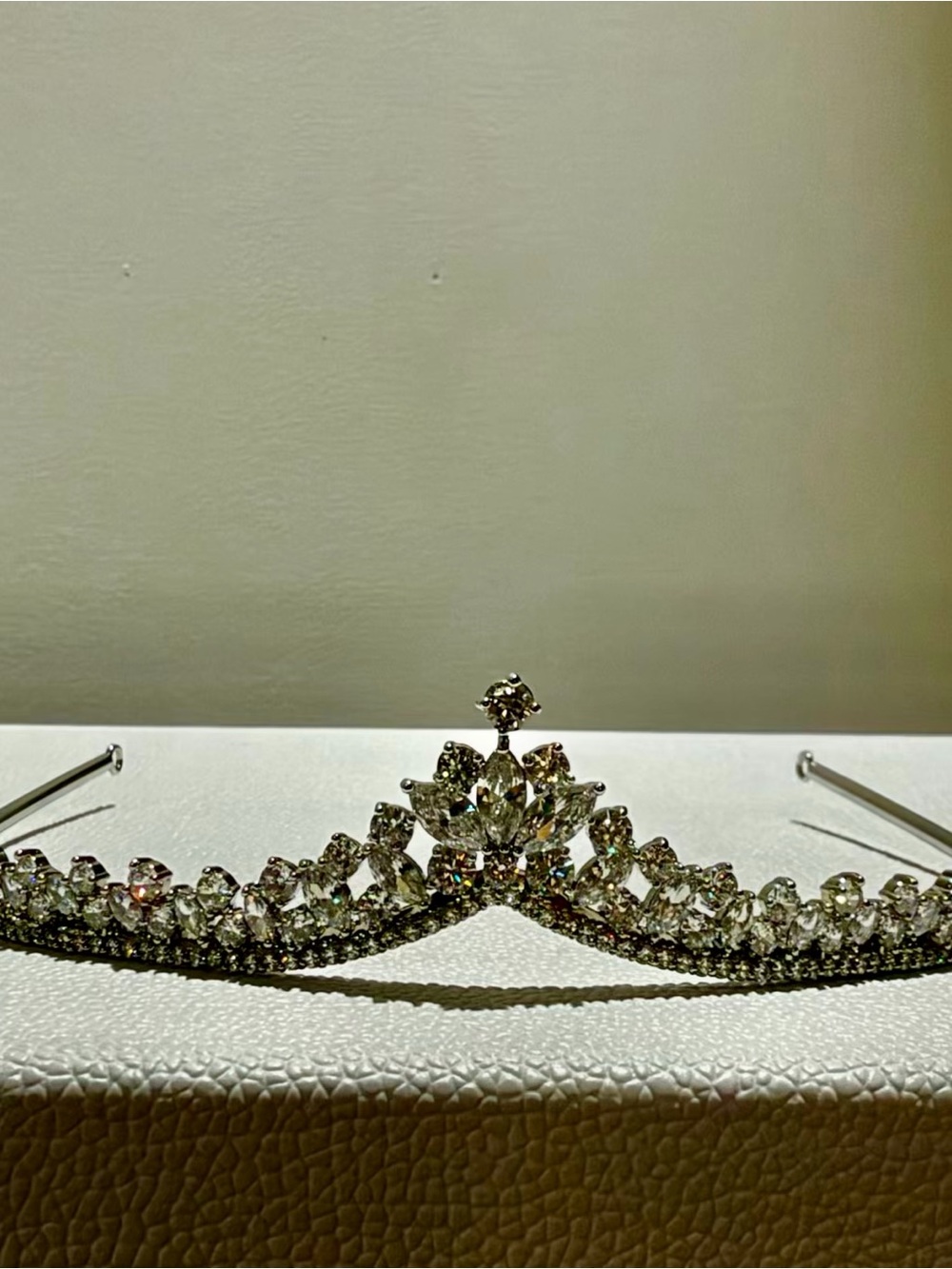 Clear Crystal Bridal Tiara Headband - Women Accessories